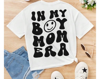 In My Boy Mom Era Shirt, In My Mom Era Shirt, Boy Mama Shirt, Boy Mom Club, Boy Mom Shirt, New Mom Gift, Gender Reveal, Expecting Mom Gift