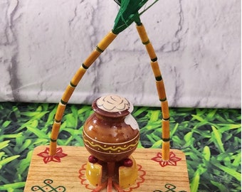 Pongal /Sankranthi Pot For festival/ Kondapalli Doll Pongal milk boiling/Home decor/Bommala Koluvu/Golu Dolls Sale !!!!