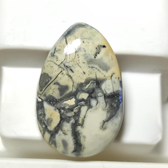 100% Natural Maligano Jasper Gemstone, Maligano Jasper Stone, Maligano Jasper Cabochon, Loose Gemstone Jasper, CTS, 33.45 Size 30X20X6MM
