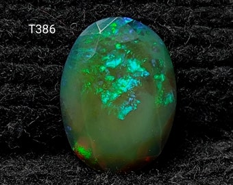 Attractive Ethiopian Opal/Opal Gemstone/Opal Faceted/Faceted Opal/Loose Opal/Ethiopian Opal Stone/Multi Fire Welo Opal/Opal Jewelry/12X9X4MM