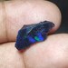 Opale Noire Brute éthiopienne 49,20 Carats - Multi-feux De Qualité Exceptionnelle