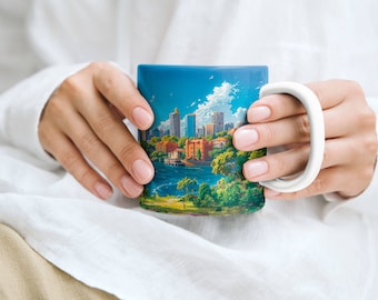 Sydney, Opera House, Australien, Wahrzeichen, Tasse, 11oz