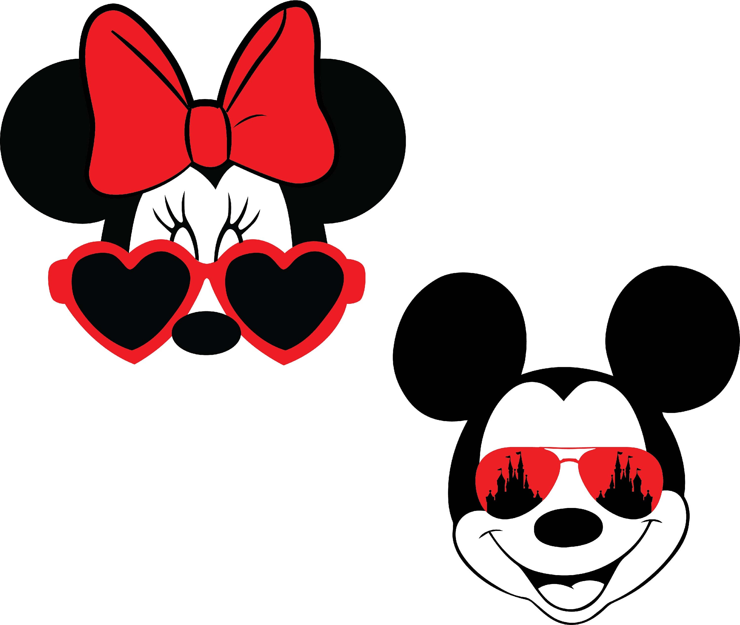 ミッキー＆ミニーマウス ファミリー旅行 2022 - キャッスルヘッド SVG