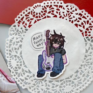 mcr mikey way sticker
