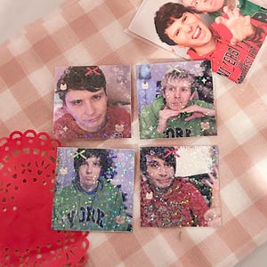 dan and phil uni hoodie stickers | purikura inspired