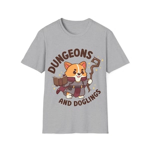 Dungeons And Doglings - Wizards Shirt / Dungeons and Dragons Shirt
