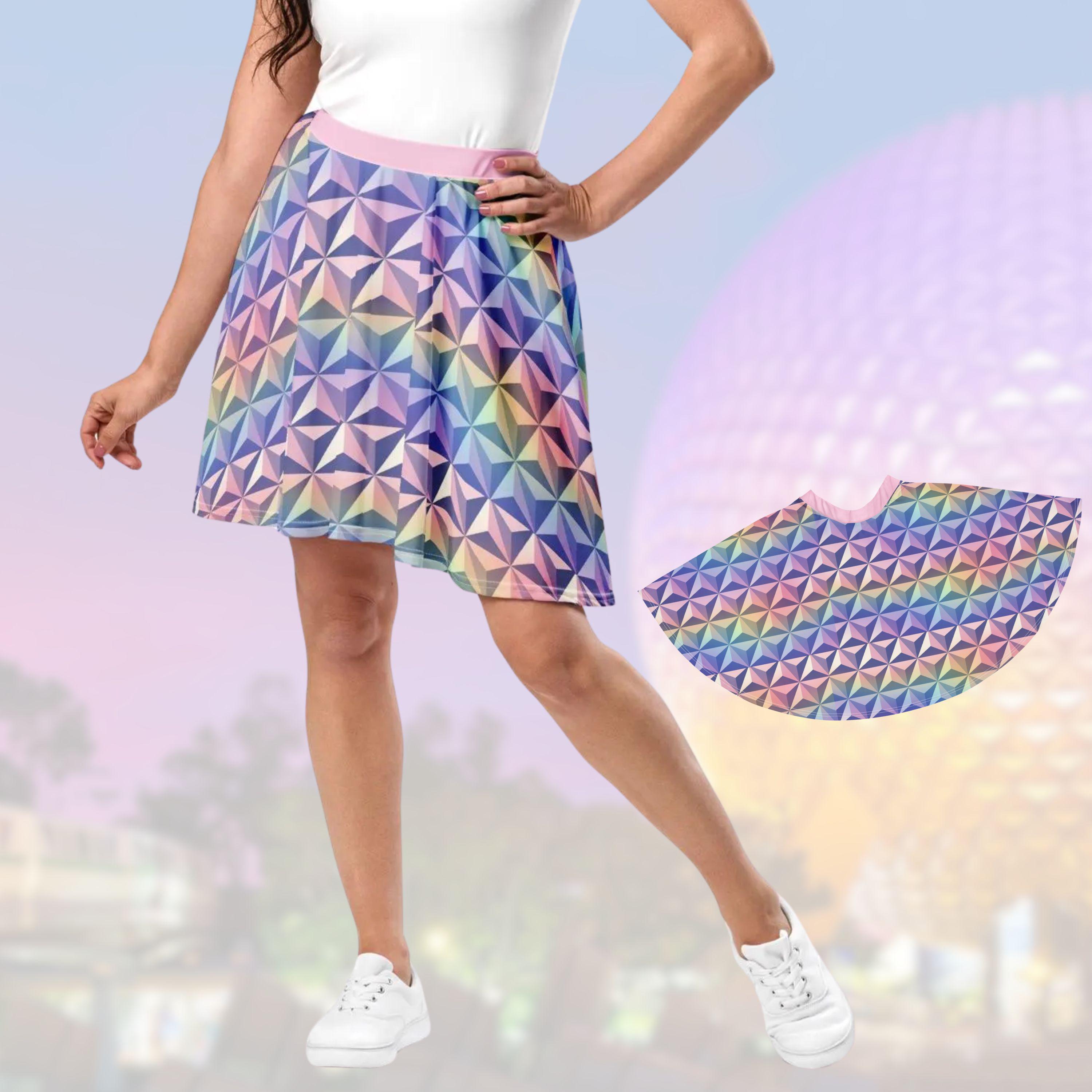 Epcot Skirt Spaceship Earth Disney Bounding Womens Run Disney  display picture 1