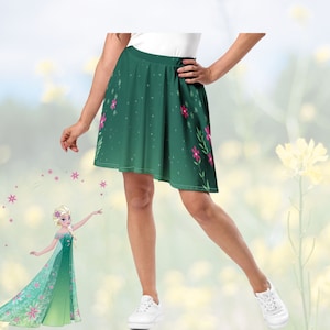 Frozen Fever Elsa skirt womens Disney run Disney costume Frozen princess Disney Bounding Cosplay