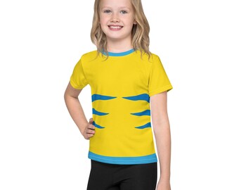 Kinder Flunder Shirt Disney die kleine Meerjungfrau Kostüm Shirt Kind Cosplay Fisch Flunder