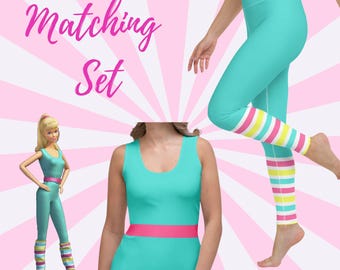 Barbie Leggings Disney Toy Story Womens Cosplay Run Disney