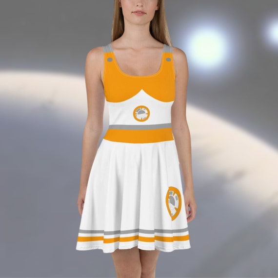 bb8 skater dress Disney Star Wars Dress BB8 Womens Cosplay Running Dress Disney Bounding  Outfit