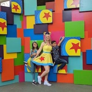 Womens Pixar dress  Toy Story Ball Skater Dress Disney Bounding outfit idea adult Luxo ball Pixar fest
