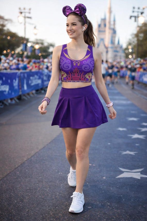 Magic Carpet Crop Top Womens Disney Aladdin Shirt Cosplay Costume