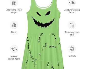 nightmare before christmas oogie boogie dress Plus Size - Disney The Nightmare Before Christmas Oogie Boogie Mini Hooded Dress