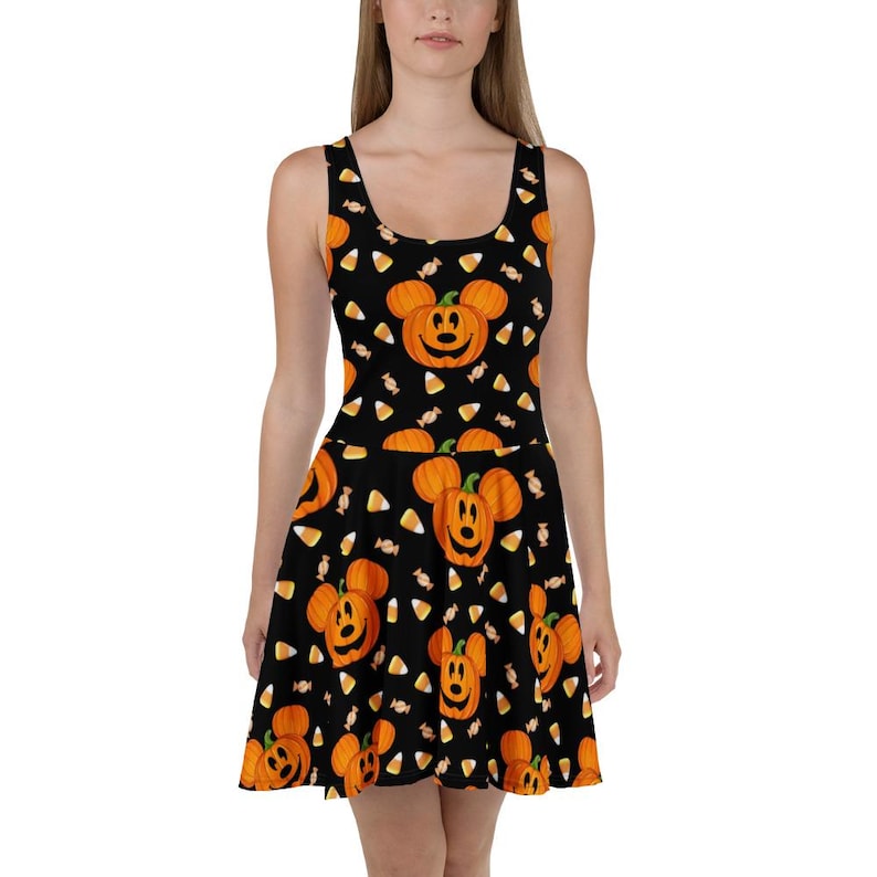 Disney Halloween Mickey Pumpkin dress run Disney womens adult costume Disney bounding candy corn