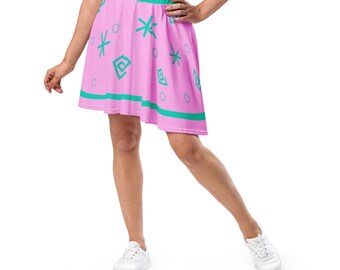 Women's Disney Mad Tea Party Skirt Tea Cup Alice in Wonderland