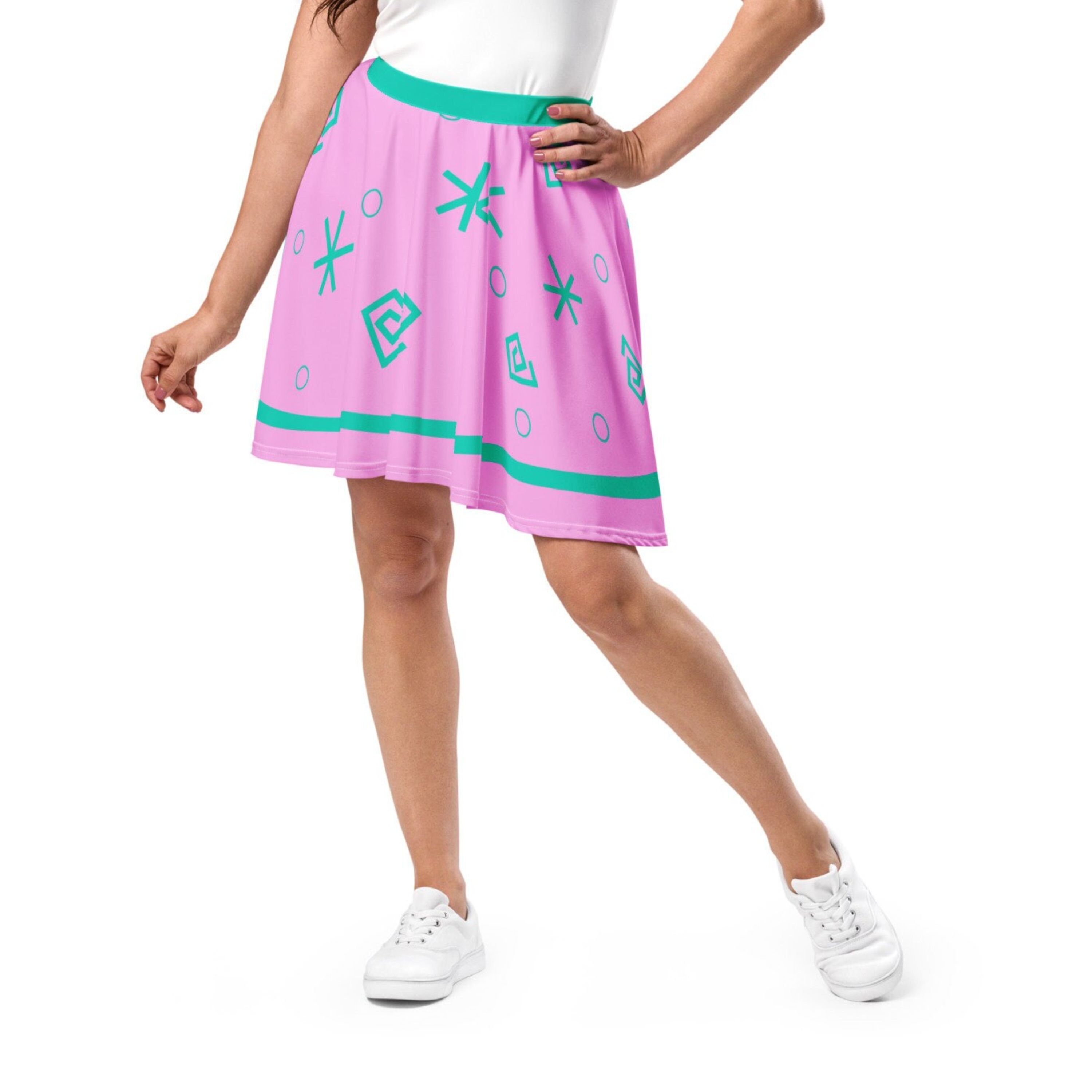 Women's Disney Mad Tea Party Skirt Tea Cup Alice in Wonderland
