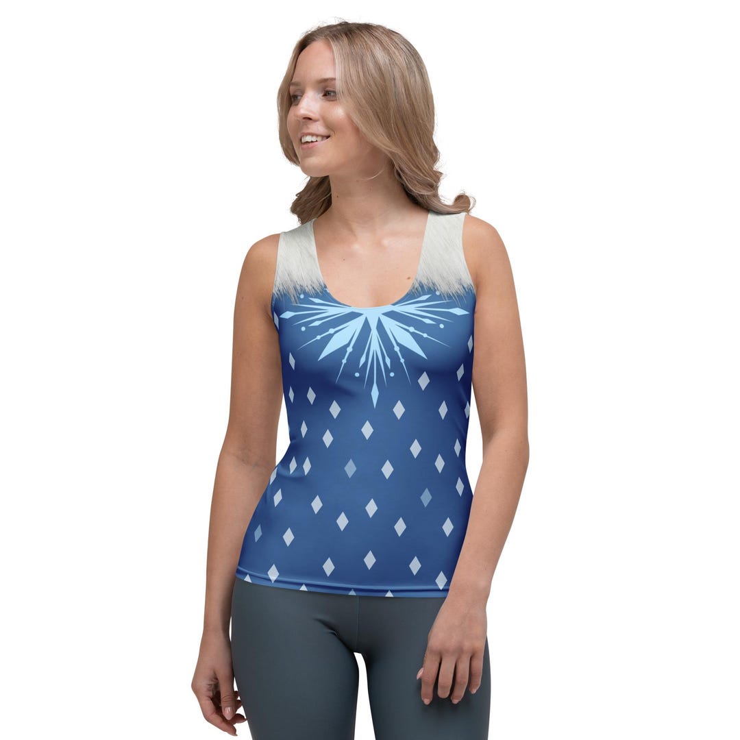 Elsa Tank Elsa Tank Top Womens Run Disney Bounding Shirt Athleticwear Olafs ...
