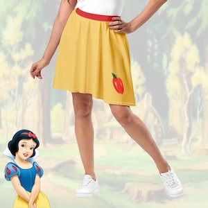 Snow White womens skirt Disney Princess costume Disney Bounding running dress cosplay Halloween