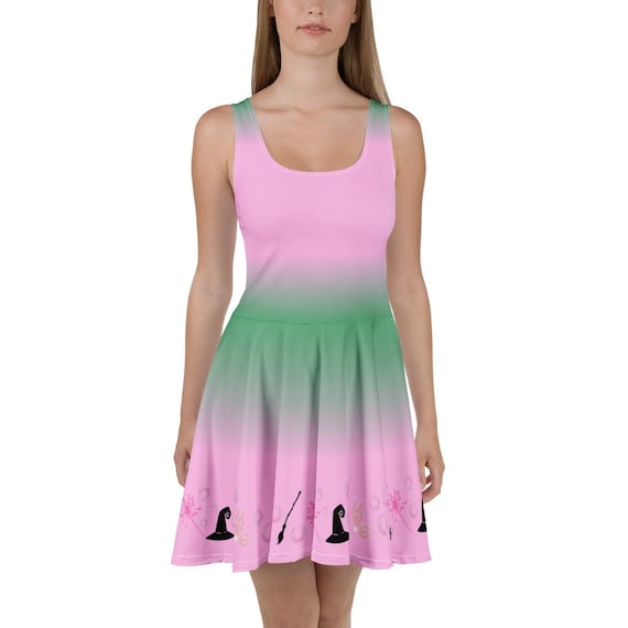 glinda pink and green dress Wicked dress pink and green Glinda Elphaba womens