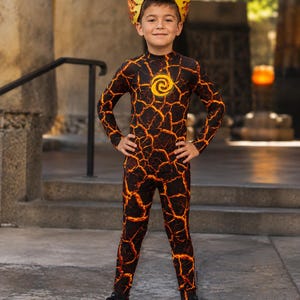 Te Fiti Te Ka Kid's Leggings Lava Monster Disney Moana Character