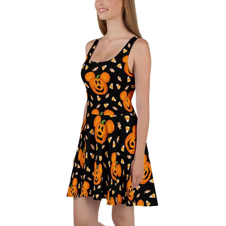 Disney Halloween Mickey Pumpkin dress run Disney womens adult costume Disney bounding candy corn