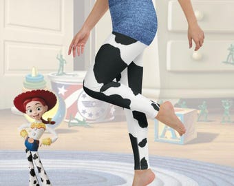 Jessie Toy Story leggings Womens Disney Pixar pants cosplay run Disney bounding activewear