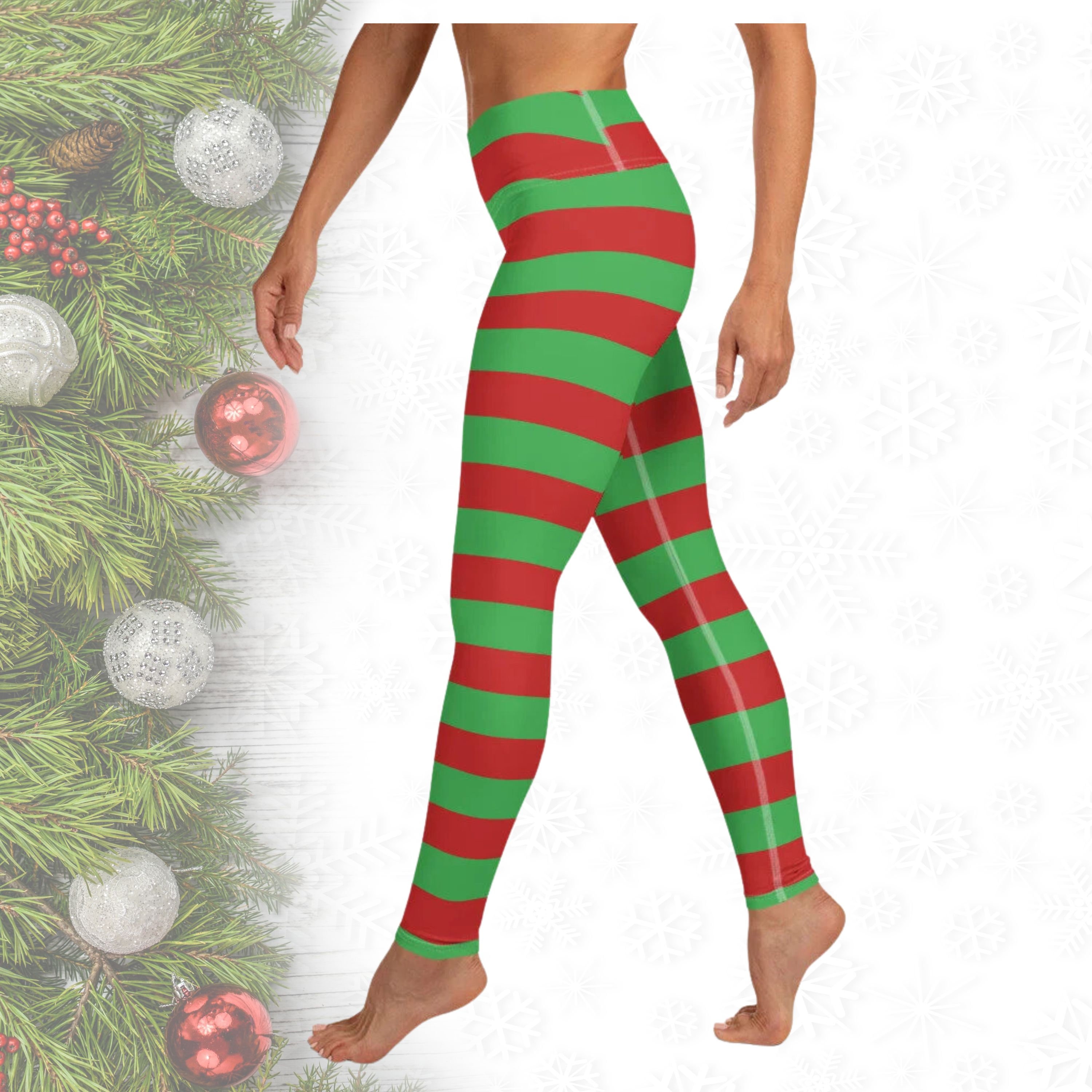 Legging Doux Extensible 4 Sens Legging De Noël Pour Femme - Automne Et Hiver - Imprimé Artistique - Doux - Extensible - Opaque - Grande Taille, Ag, S Legging Hiver Femme Doux