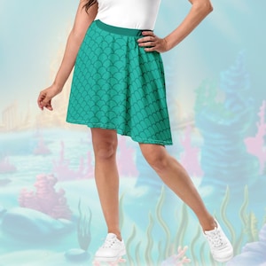 Ariel Skirt Little Mermaid womens skirt Disney bounding princess run Disney cosplay costume