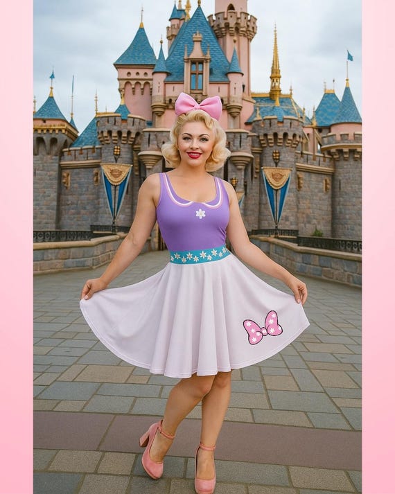 Daisy Duck Womens Dress Disney Bounding Cosplay Run Disney Costume - Etsy Daisy Duck Womens Dress Disney Bounding Cosplay Run Disney Costume - Etsy