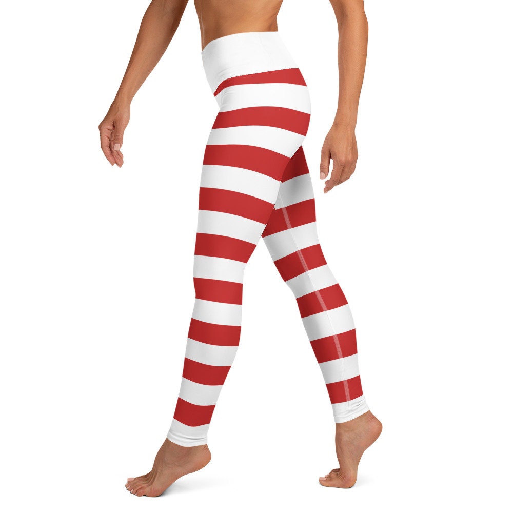 Girls red and white tights online