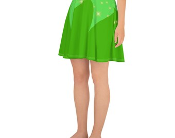 Womens Disney Tinkerbell Fairy Skirt Costume Adult Running