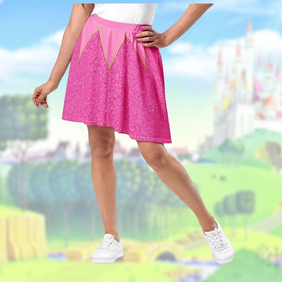 Aurora Sleeping Beauty Womens Skirt Disney Princess Costume Adult