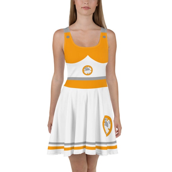 bb8 skater dress Star Wars BB-8 Womens Mighty Fine Skater Dress With Hat and Sock  Accessories