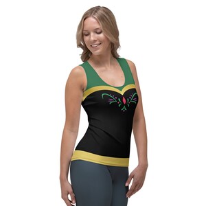 Womens Anna Tank Top Disney Frozen Princess Anna Coronation sleeveless shirt run Disney costume