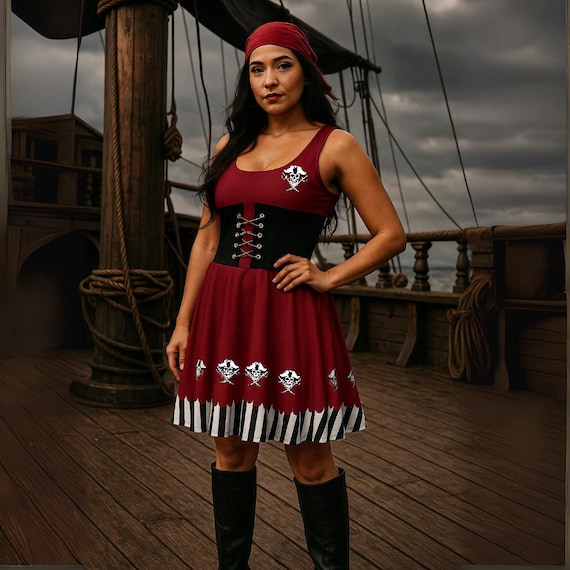 pirate black dress Black Pirate Doublet  French Meadows