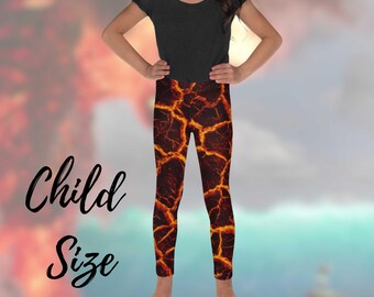 Leggings Te Fiti Te Ka para niños, pantalones de personaje de Disney Moana de monstruo de lava, disfraz para niño