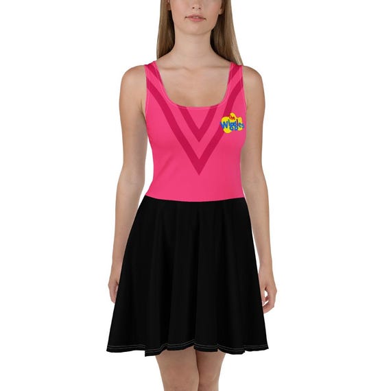 Pink Wiggles Dress Womens Costume Cosplay