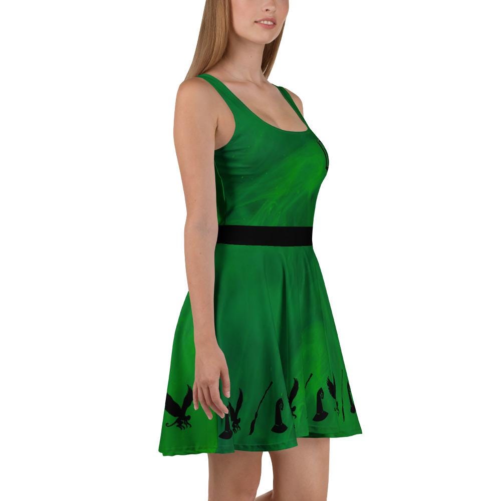 green elphaba dress Wicked Elphaba Girls Costume
