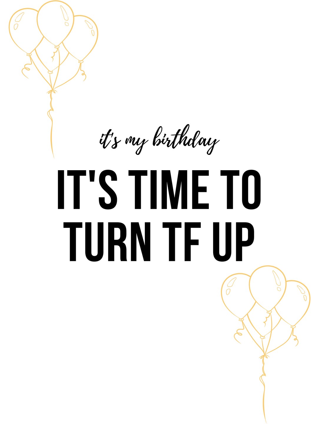 Fun Birthday Poster Print Etsy