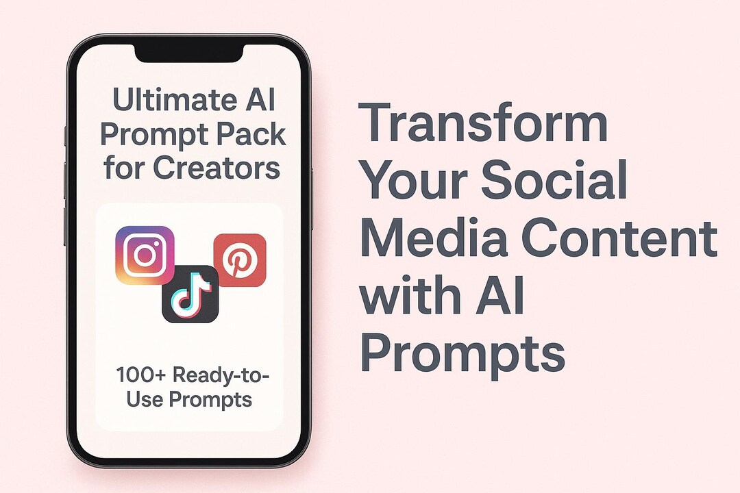 Social Media Content AI Prompt Pack | 100+ Chatgpt Prompts for ...