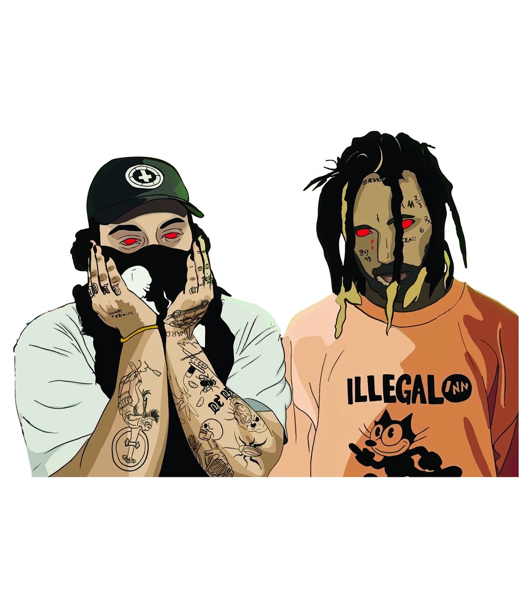 Suicideboys Digital PNG Suicideboys Uicideboy T-shirt - Etsy