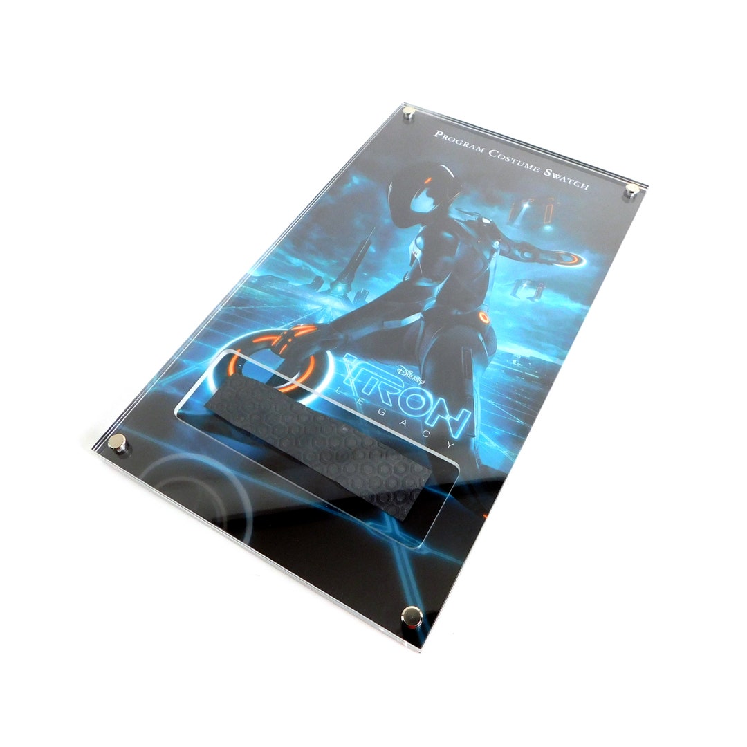 TRON: LEGACY Program Costume Swatch Display - Etsy