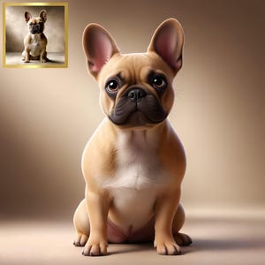 Ritratto di un cane personalizzato - Un'idea regalo unica e memorabile, opera d'arte digitale personalizzata per animali domestici, regalo divertente per cani, download digitale
