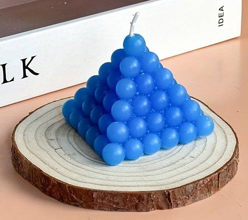 Silicone Mold Casting Mold Soap Mold Candle Mold Bubble Pyramid Bubbles