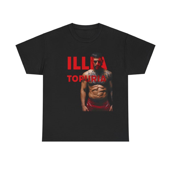 Ilia Topuria UFC FIGHTER MMA Spain Unisex Heavy Cotton Tee