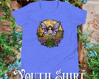 May Day Faerie Youth Short Sleeve T-Shirt