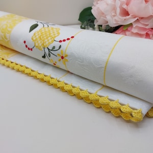 Cotton kitchen towel 32.8&quot;×29.8&quot;, Small tablecloth, Portuguese tablecloth, Portuguese towel, Portuguese kitchen decor, Kitchen tea towel.