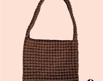 Sac popcorn au crochet