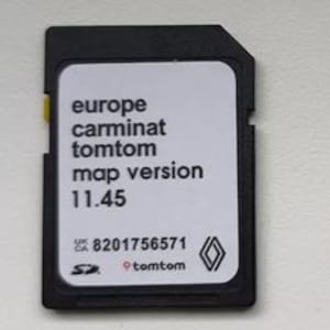 Renault Carminat Navi SD MAP Europe 11.45 2026 GPS